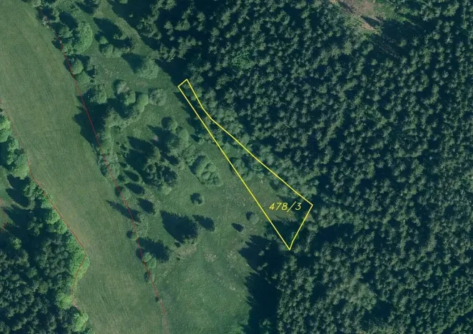 Prodej pole, Železná Ruda, 2377 m2