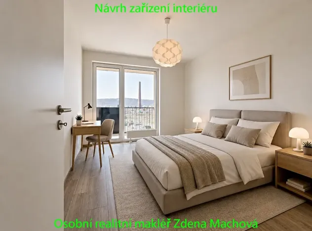 Pronájem bytu 2+kk, Praha - Modřany, Zlochova, 49 m2