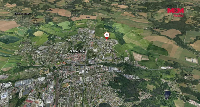 Pronájem bytu 1+1, Česká Lípa, Hradecká, 40 m2