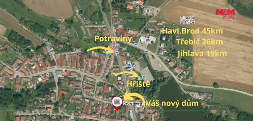 Prodej rodinného domu, Dlouhá Brtnice, 212 m2