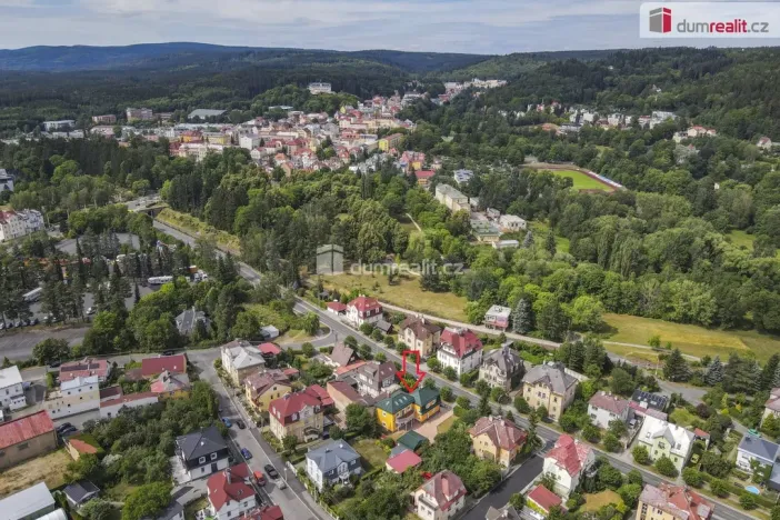 Pronájem bytu 2+kk, Mariánské Lázně - Úšovice, Palackého, 50 m2