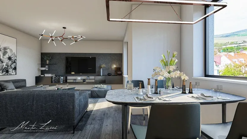 Prodej bytu 2+kk, Hustopeče, 58 m2
