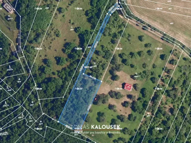 Prodej zahrady, Dolní Kounice, 2371 m2