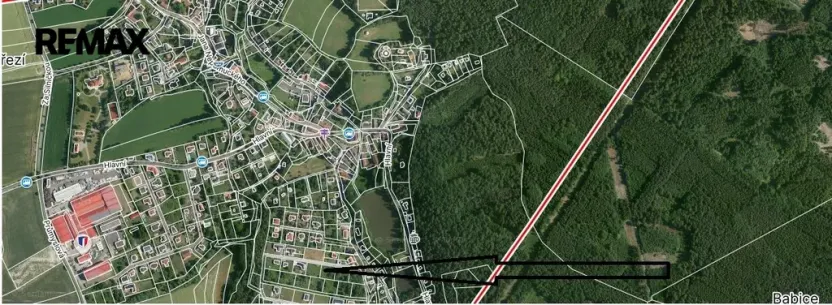 Prodej pozemku pro bydlení, Březí, 1000 m2