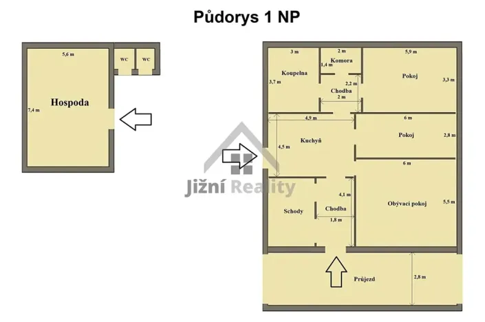 Prodej rodinného domu, Stráž nad Nežárkou, Chlumecká, 900 m2