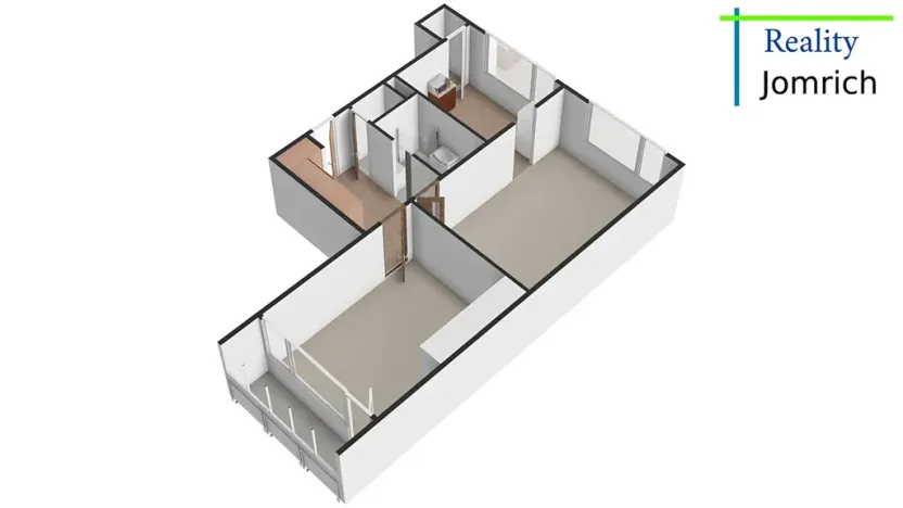 Prodej bytu 2+1, Liberec, Jáchymovská, 65 m2