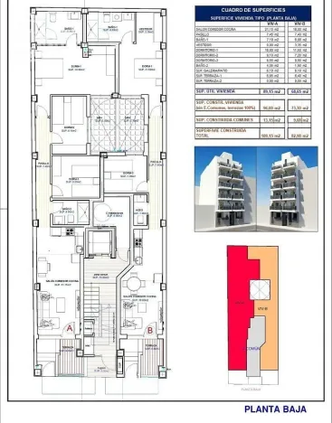 Prodej bytu 4+kk, Torrevieja, Alicante, Španělsko, 96 m2
