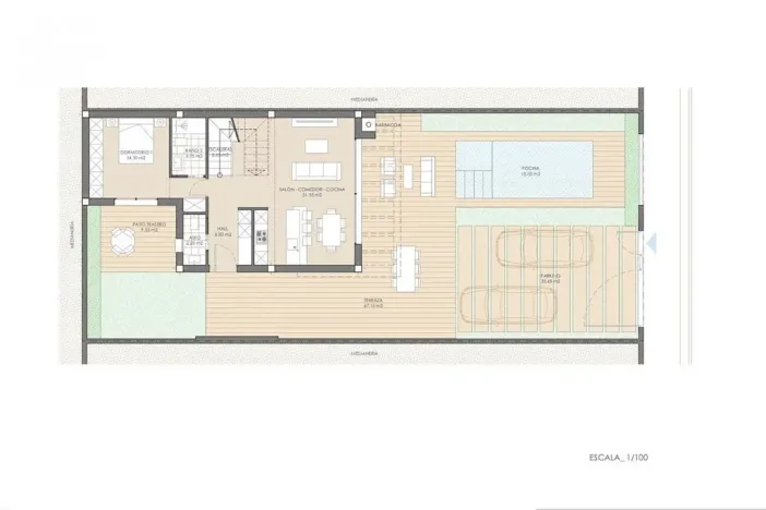 Prodej rodinného domu, San Juan de los Terreros, Almería, Španělsko, 120 m2