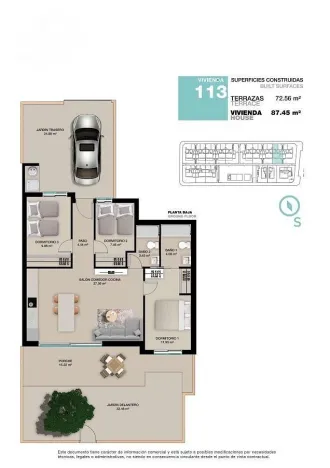 Prodej rodinného domu, Pilar de La Horadada, Alicante, Španělsko, 87 m2