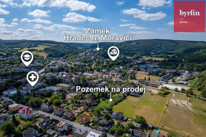 Prodej pozemku pro bydlení, Hradec nad Moravicí, 2279 m2