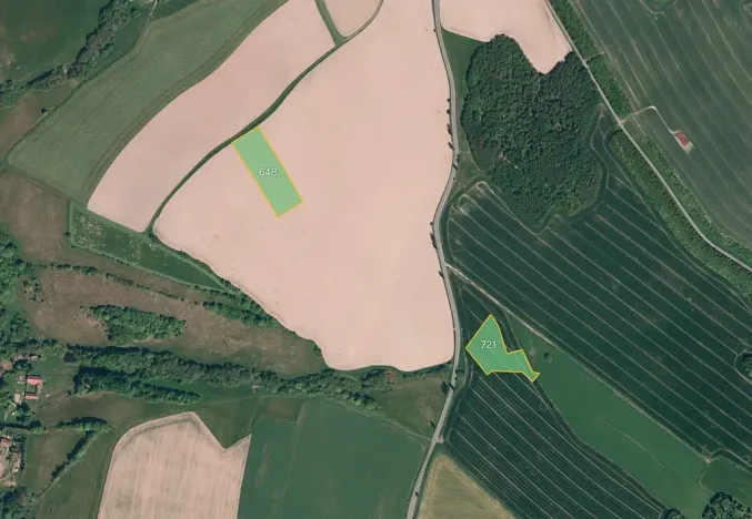 Prodej pole, Luboměř, 13880 m2