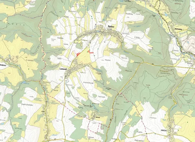 Prodej pole, Spálov, 17158 m2