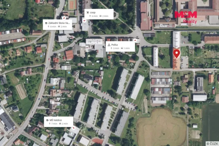Prodej bytu 2+1, Valdice, Sídliště, 66 m2