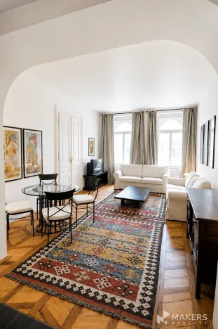 Pronájem bytu 2+1, Praha - Smíchov, Janáčkovo nábřeží, 80 m2