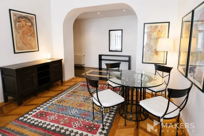 Pronájem bytu 2+1, Praha - Smíchov, Janáčkovo nábřeží, 80 m2