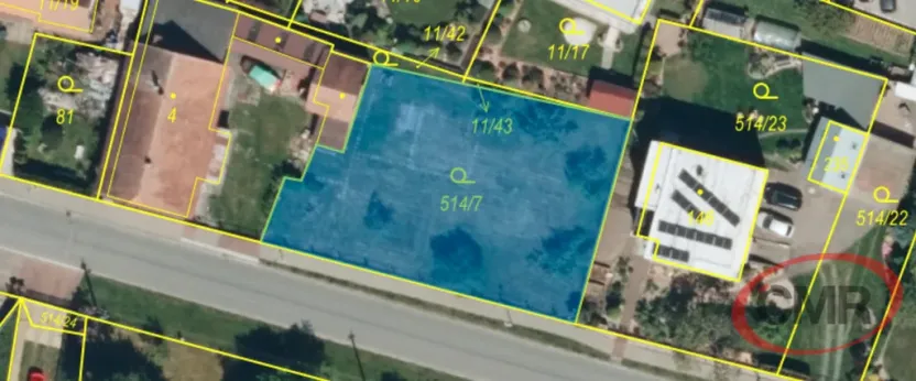 Prodej pozemku pro bydlení, Srch, Pohránovská, 625 m2