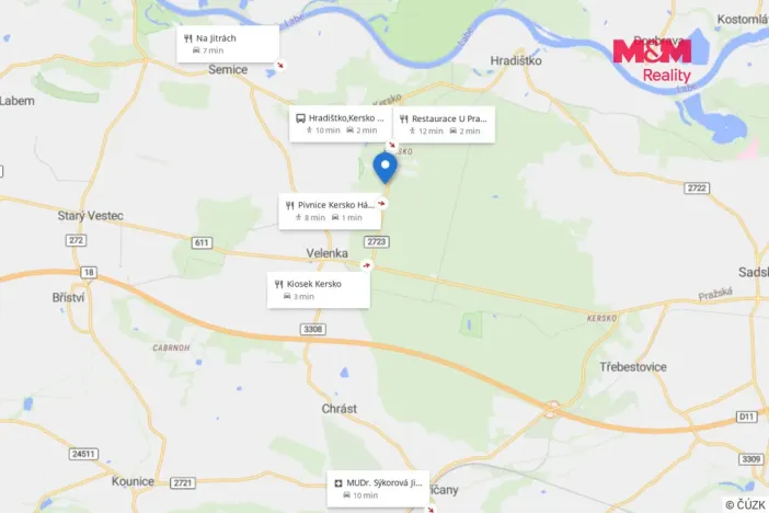 Prodej chaty, Hradištko, Kersko, 62 m2