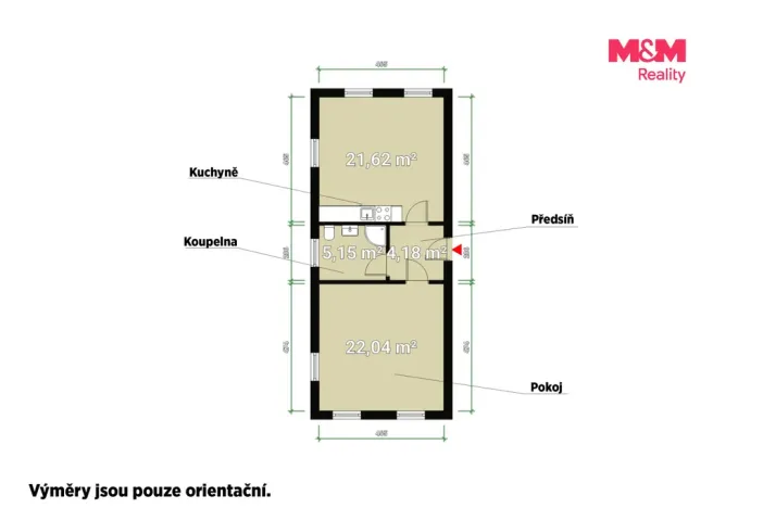 Pronájem bytu 2+kk, Sušice - Sušice II, V Drahelinkách, 53 m2