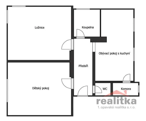 Pronájem bytu 3+kk, Opava - Předměstí, Bezručovo náměstí, 79 m2