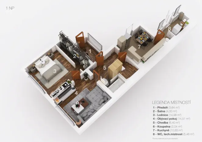 Prodej rodinného domu, Doksy, Václ. Melena, 130 m2