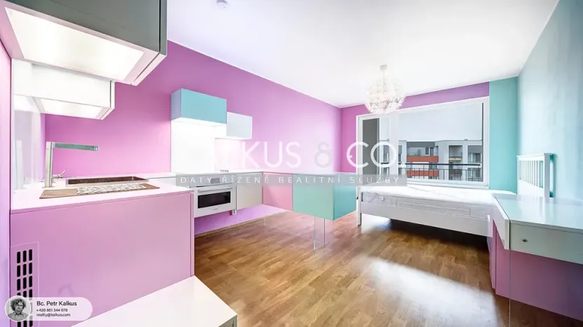 Prodej bytu 1+kk, Praha - Zličín, Sazovická, 34 m2