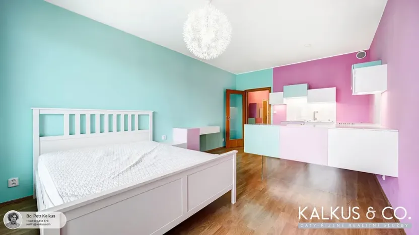 Prodej bytu 1+kk, Praha - Zličín, Sazovická, 34 m2