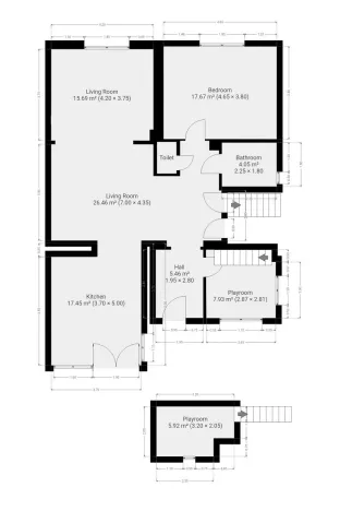 Pronájem rodinného domu, Brandýsek - Olšany, Olšanská I, 100 m2