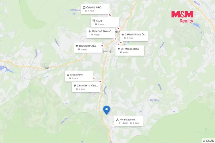 Prodej pozemku pro bydlení, Čeladná, 4352 m2