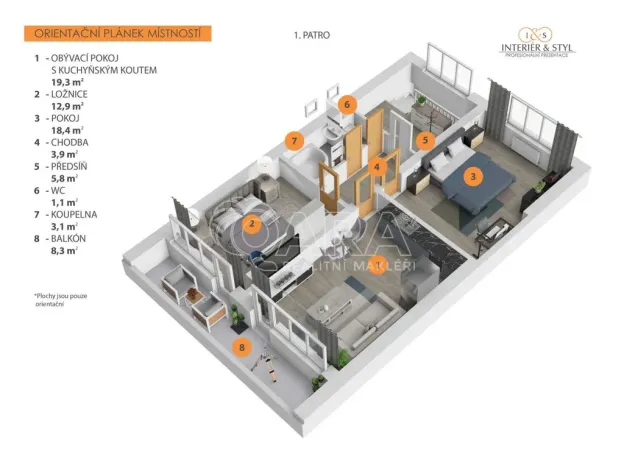 Pronájem rodinného domu, Slaný, Arbesova, 145 m2