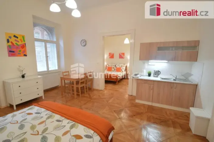 Pronájem bytu 2+kk, Praha - Smíchov, Svornosti, 42 m2