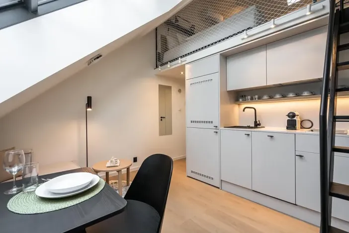 Prodej bytu 1+kk, Praha - Karlín, Prvního pluku, 31 m2
