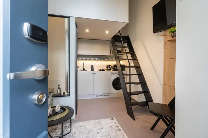 Prodej bytu 1+kk, Praha - Karlín, Prvního pluku, 21 m2