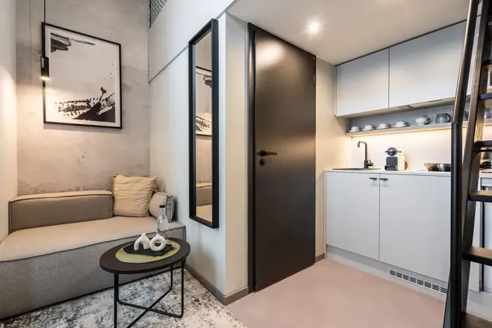 Prodej bytu 1+kk, Praha - Karlín, Prvního pluku, 21 m2