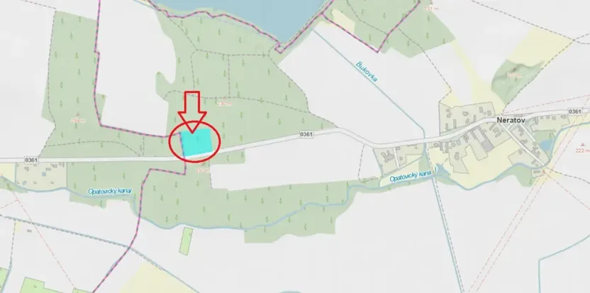 Prodej lesa, Neratov, 10225 m2