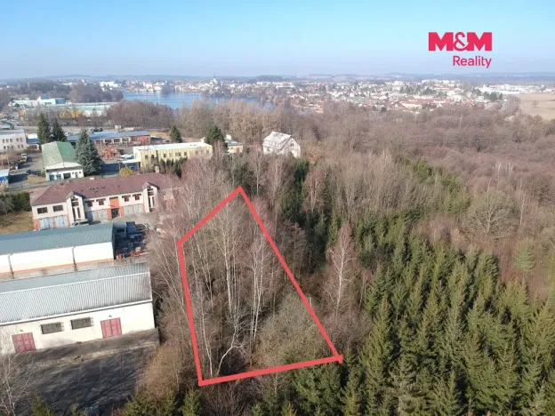 Prodej komerčního pozemku, Jindřichův Hradec - Otín, 1173 m2