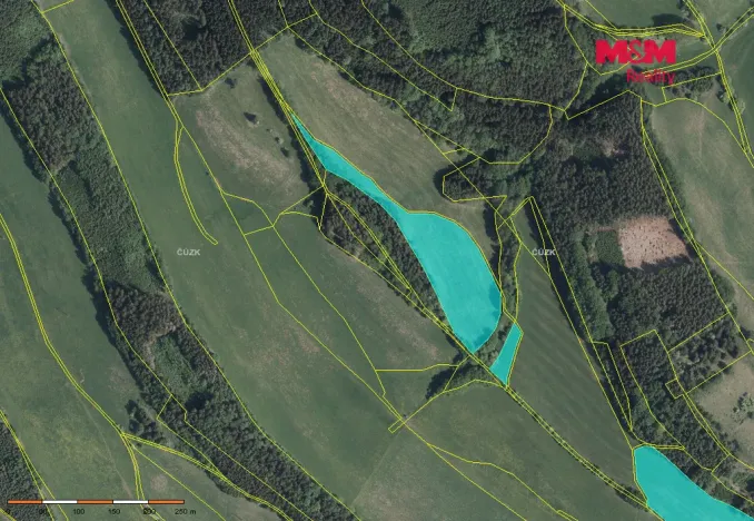 Prodej louky, Stárkov - Bystré, 61251 m2