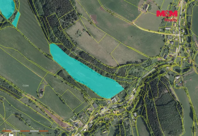 Prodej louky, Stárkov - Bystré, 61251 m2