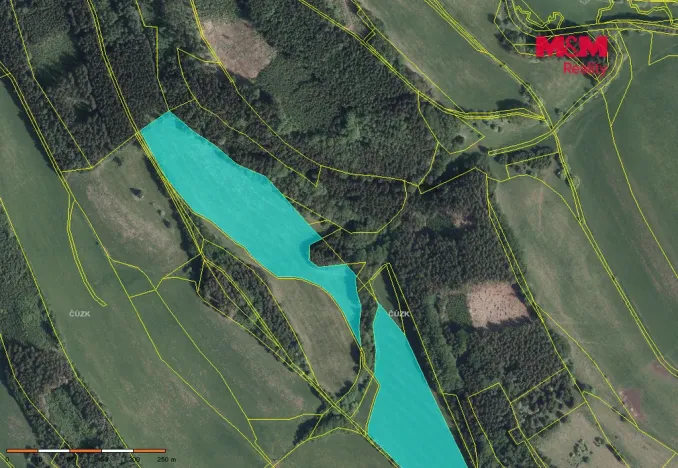 Prodej louky, Stárkov - Bystré, 3342 m2