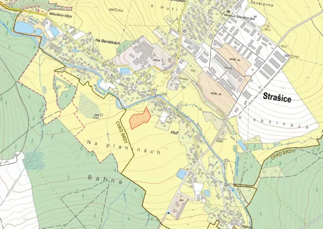 Prodej louky, Strašice, 11381 m2