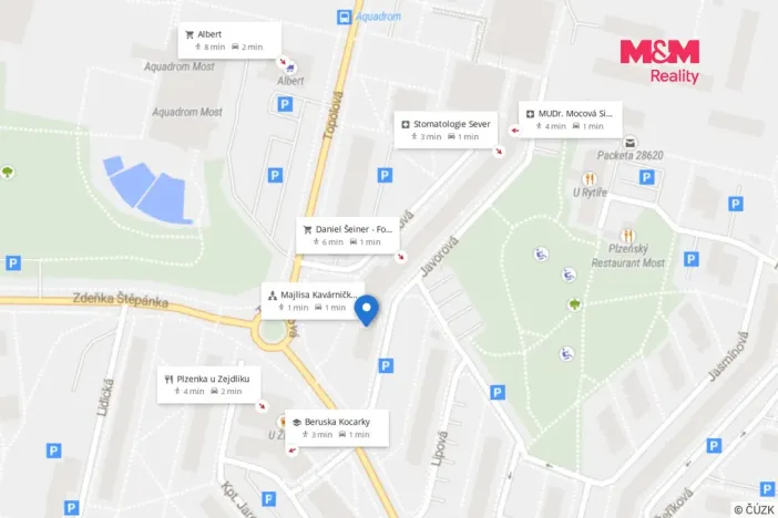 Prodej bytu 1+1, Most, Javorová, 34 m2