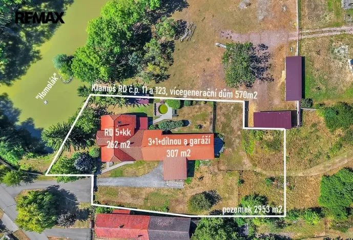 Prodej vícegeneračního domu, Klamoš, 570 m2