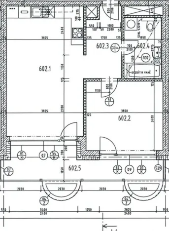 Pronájem bytu 2+kk, Plzeň - Jižní Předměstí, U Borského parku, 67 m2