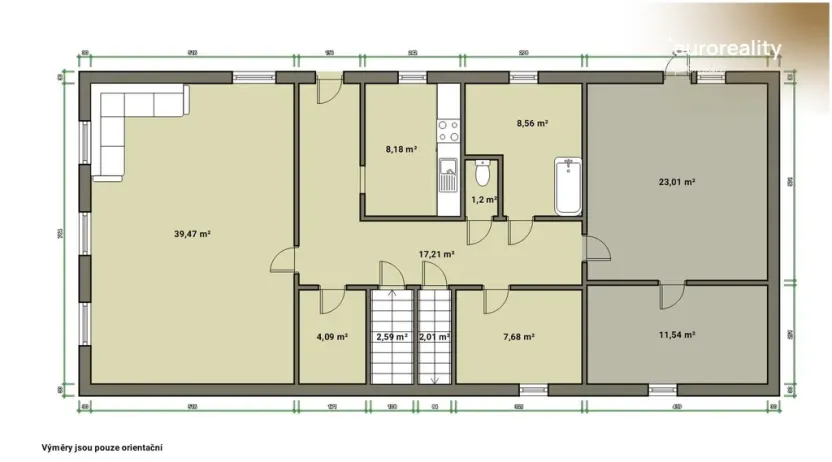 Prodej rodinného domu, Zadní Chodov, 295 m2