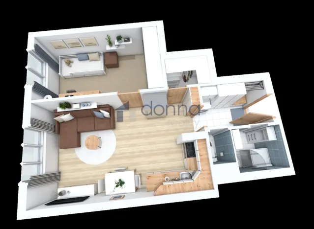 Prodej bytu 2+kk, Praha, Levského, 41 m2