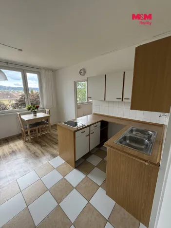 Pronájem bytu 1+1, Jablonec nad Nisou, Liberecká, 37 m2