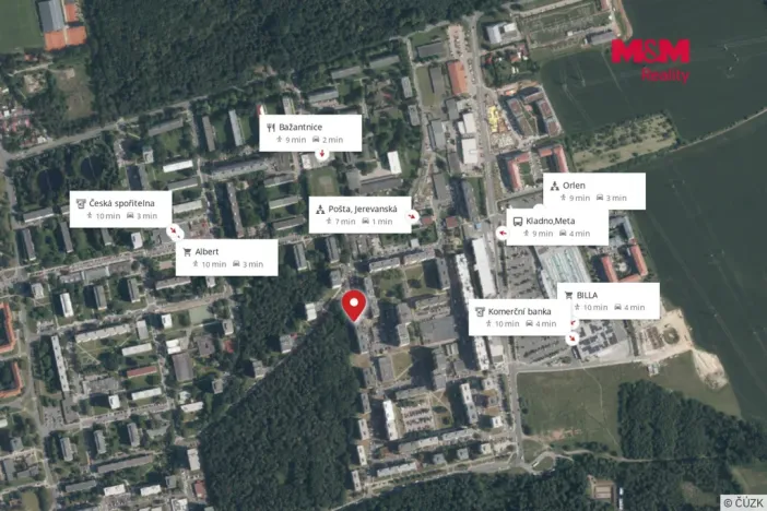 Prodej bytu 1+kk, Kladno - Kročehlavy, Litevská, 27 m2