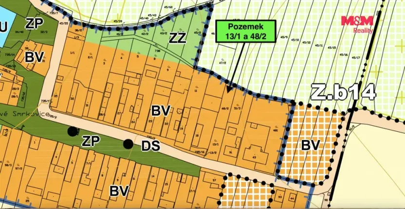 Prodej pozemku pro bydlení, Ostroměř - Nové Smrkovice, 785 m2