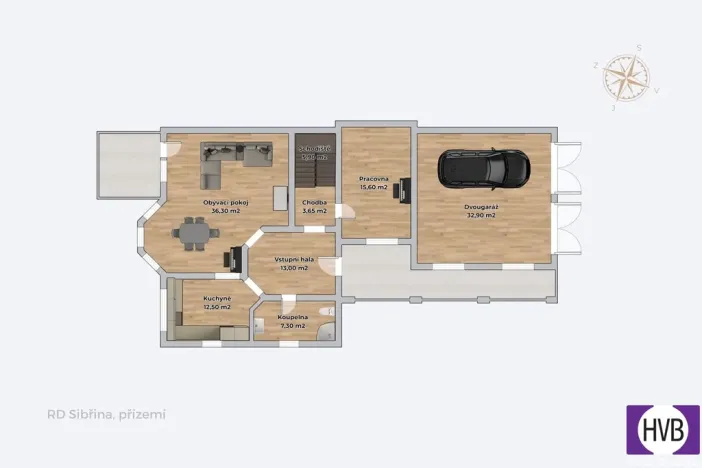 Prodej obchodního prostoru, Sibřina, Maková, 363 m2