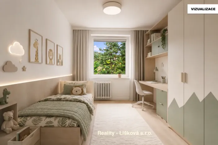 Prodej bytu 3+1, Ústí nad Labem - Krásné Březno, Anežky České, 70 m2
