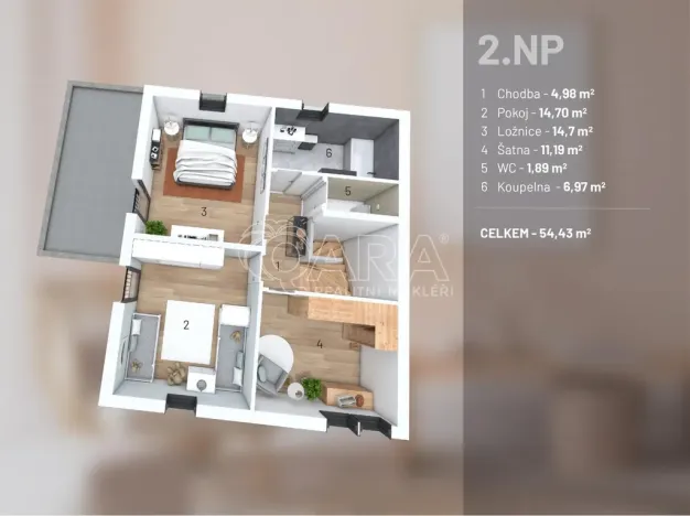 Prodej rodinného domu, Kamenice - Ládví, Lužní, 131 m2